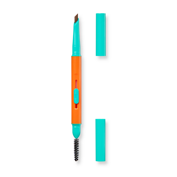 Trouble Maker Feral Brow Blade Pen Medium Brown, wenkbrauwpen voor het creëren van fijne haartjes