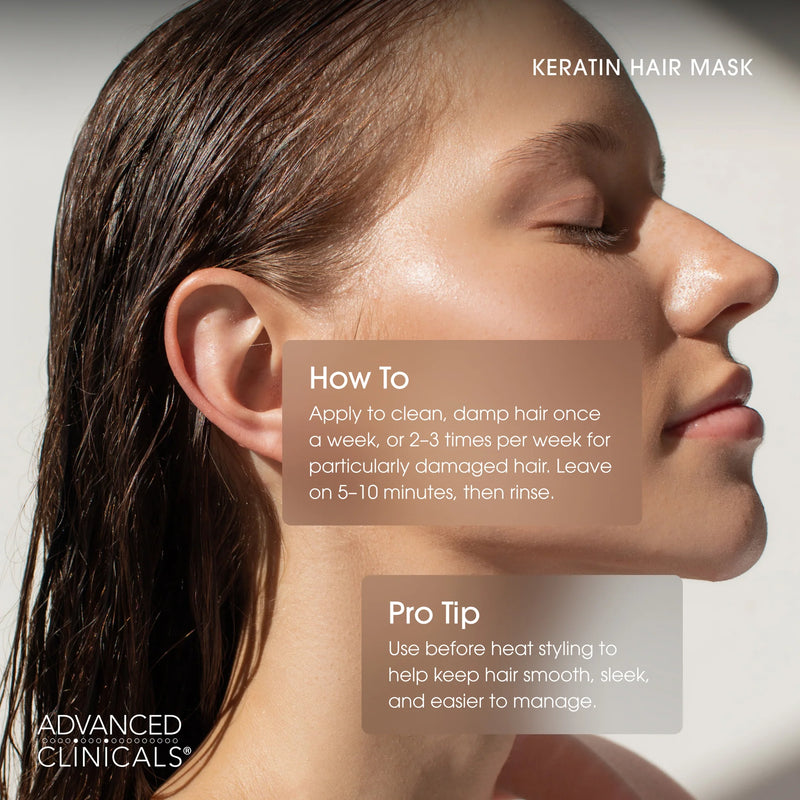 Advanced Clinicals Keratin Hair Mask