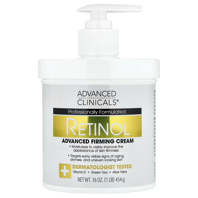 Advanced Clinicals Retinol Firming Body Cream