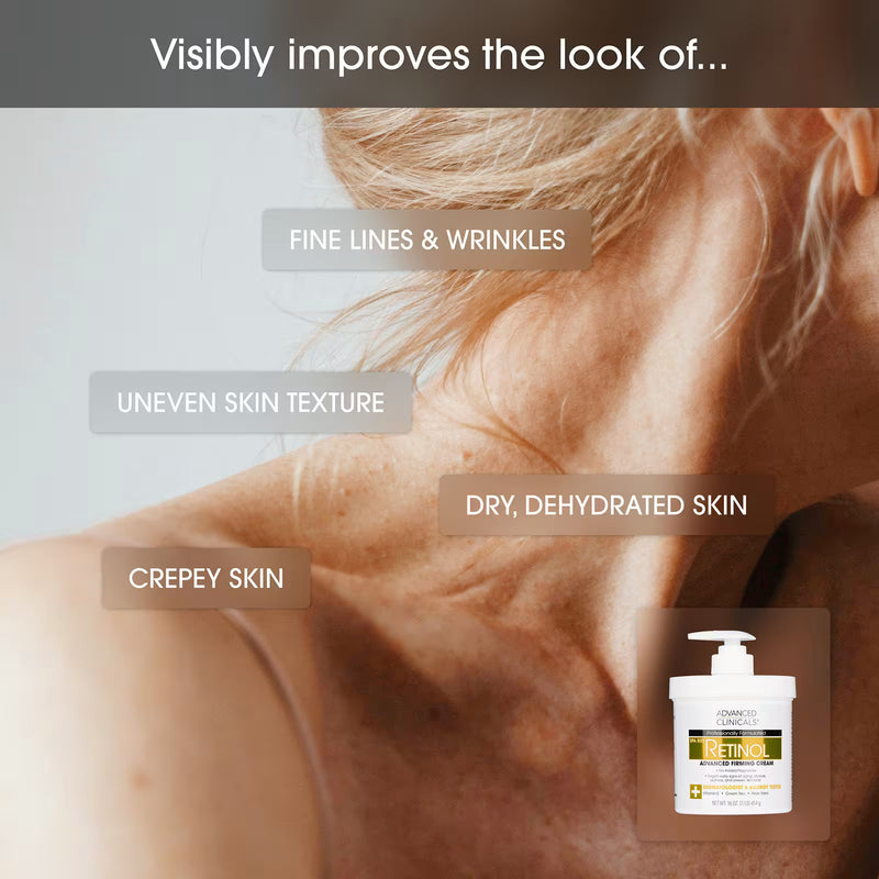 Advanced Clinicals Retinol Firming Body Cream