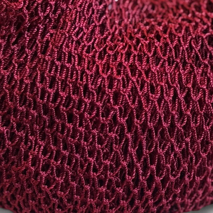 African Fabs African Net Sponge Sapo Burgundy Red