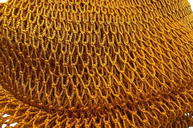 African Fabs African Net Sponge Sapo Mustard
