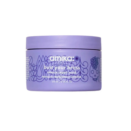 Amika Bust Your Brass Cool Blonde Intense Repair Mask 250 ml.