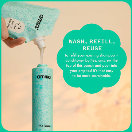 Amika The Kure Bond Repair Shampoo 60 ml.