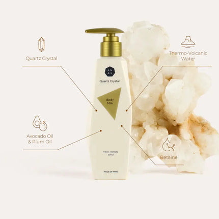 Anas Quartz Crystal Body Milk