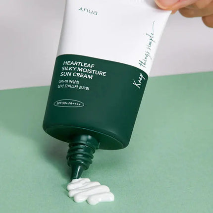 Anua Heartleaf Silky Moisture Sunscreen 50 ml.