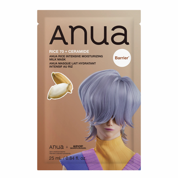 Anua K-Pop Demon Hunters Rice 70 Intensive Moisturizing Milk Mask Mystery Saja