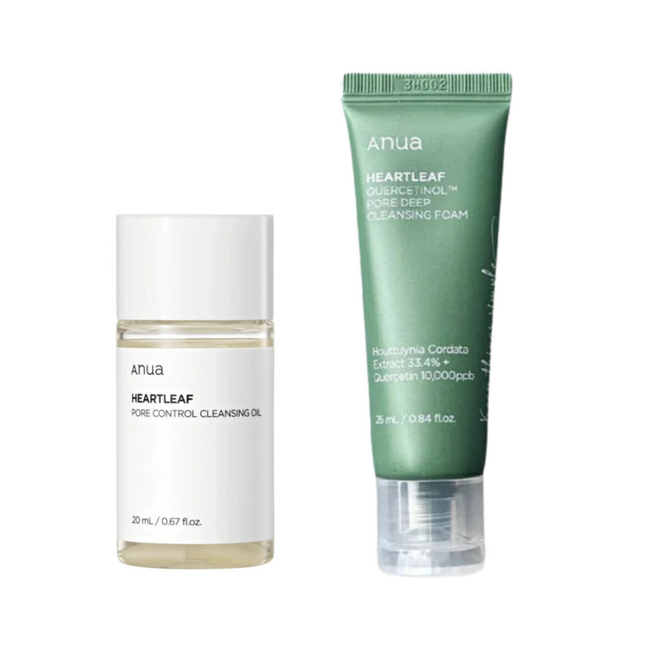 Anua Travel Size Double Cleansing Duo Set