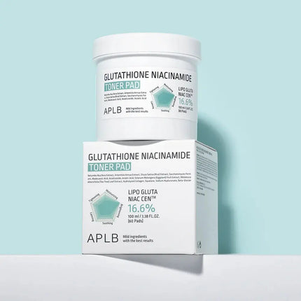 APLB Glutathione Niacinamide Toner Pad