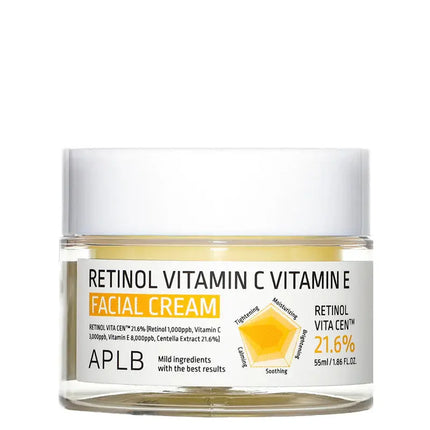 APLB Retinol Vitamin C Vitamin E Facial Cream