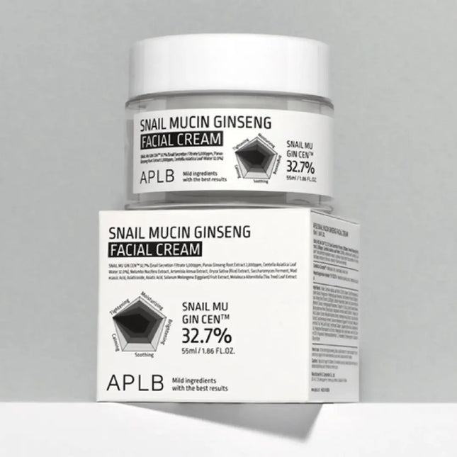 APLB Snail Mucin Ginseng Facial Cream