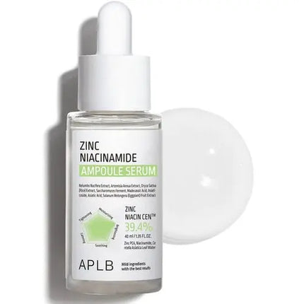 APLB Zinc Niacinamide Ampoule Serum