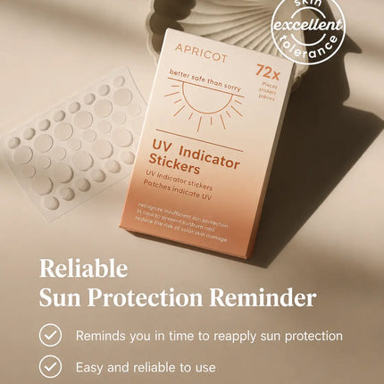 Apricot Beauty UV Indicator Patches