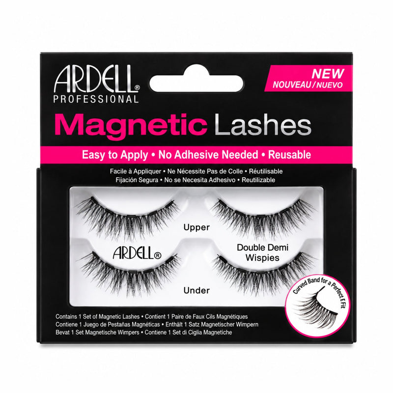 Ardell Magnetic Lashes Double Demi Wispies, magnetische nepwimpers met vol volume