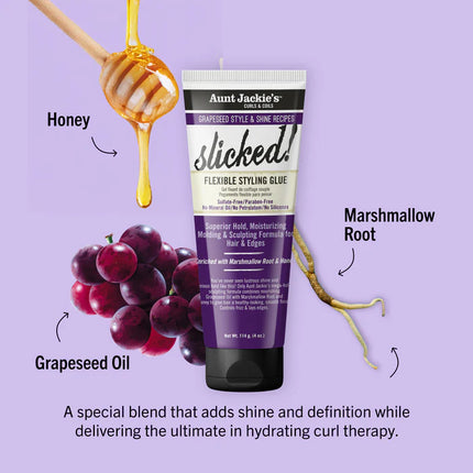 Aunt Jackie's Grapeseed Slicked Flexible Styling Glue