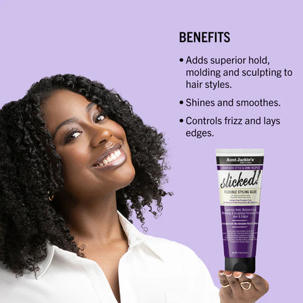 Aunt Jackie's Grapeseed Slicked Flexible Styling Glue