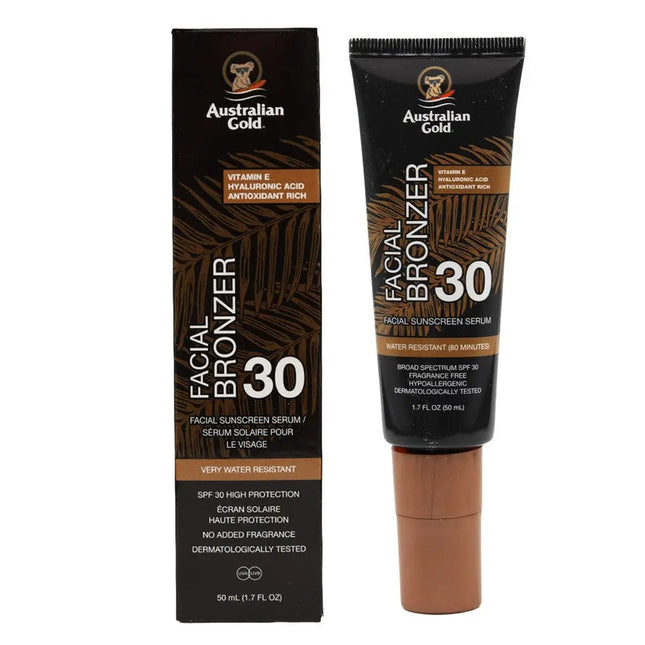 Australian Gold SPF 30 Daily Facial Serum Bronzer