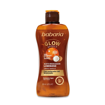 Babaria Glow Effect Tanning Oil Gel