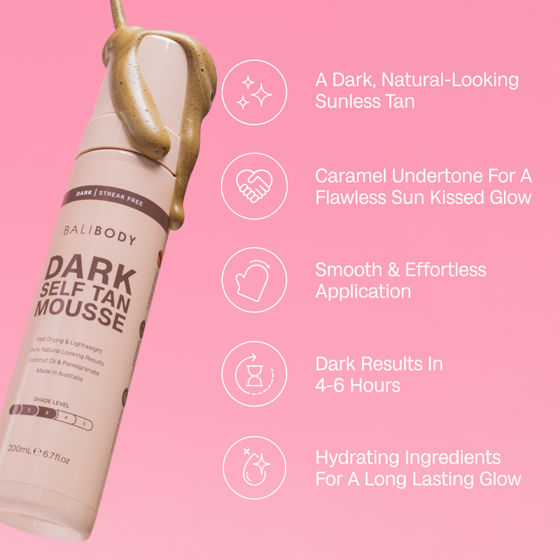 Bali Body Dark Self Tanning Mousse