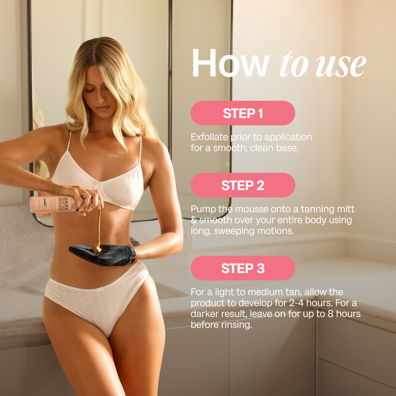 Bali Body Dark Self Tanning Mousse