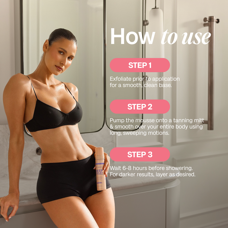Bali Body Deep Violet Self Tanning Mousse