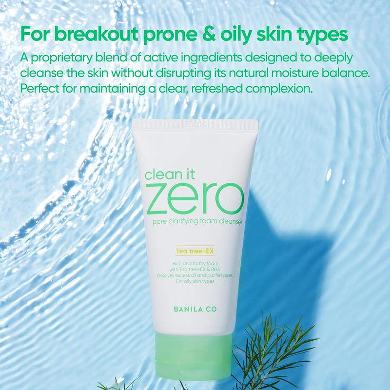Banila Co. Clean It Zero Pore Clarifying Foam Cleanser
