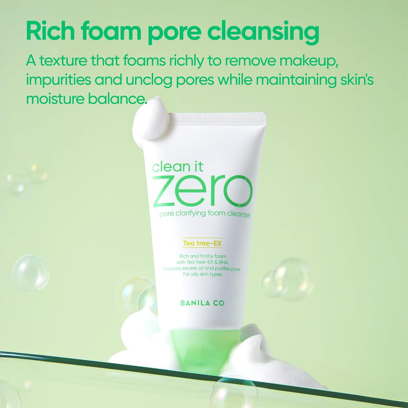 Banila Co. Clean It Zero Pore Clarifying Foam Cleanser