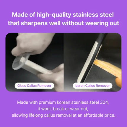 Baren Remover Magic Stainless Pro Dobule Sided Foot File