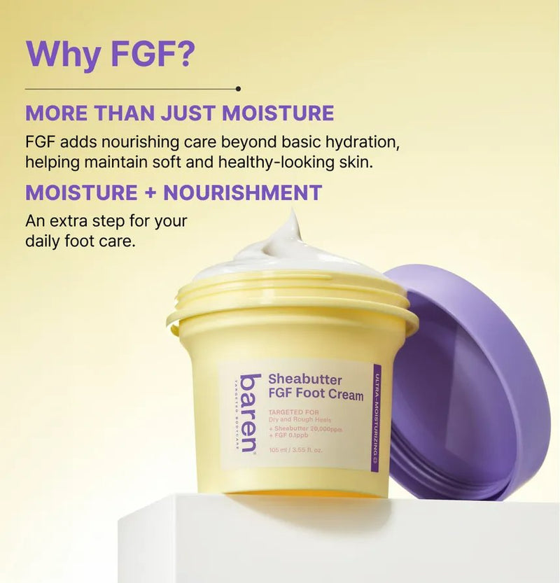 Baren Sheabutter FGF Foot Cream 3