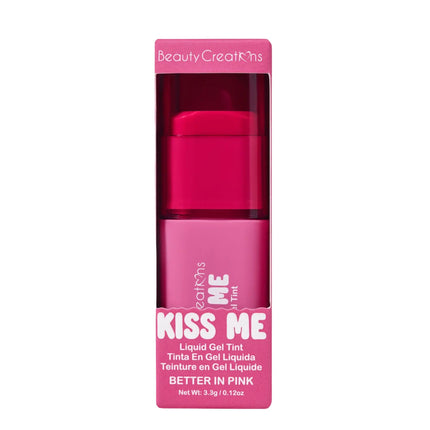 Beauty Creations Kiss Me Liquid Gel Tint Better In Pink