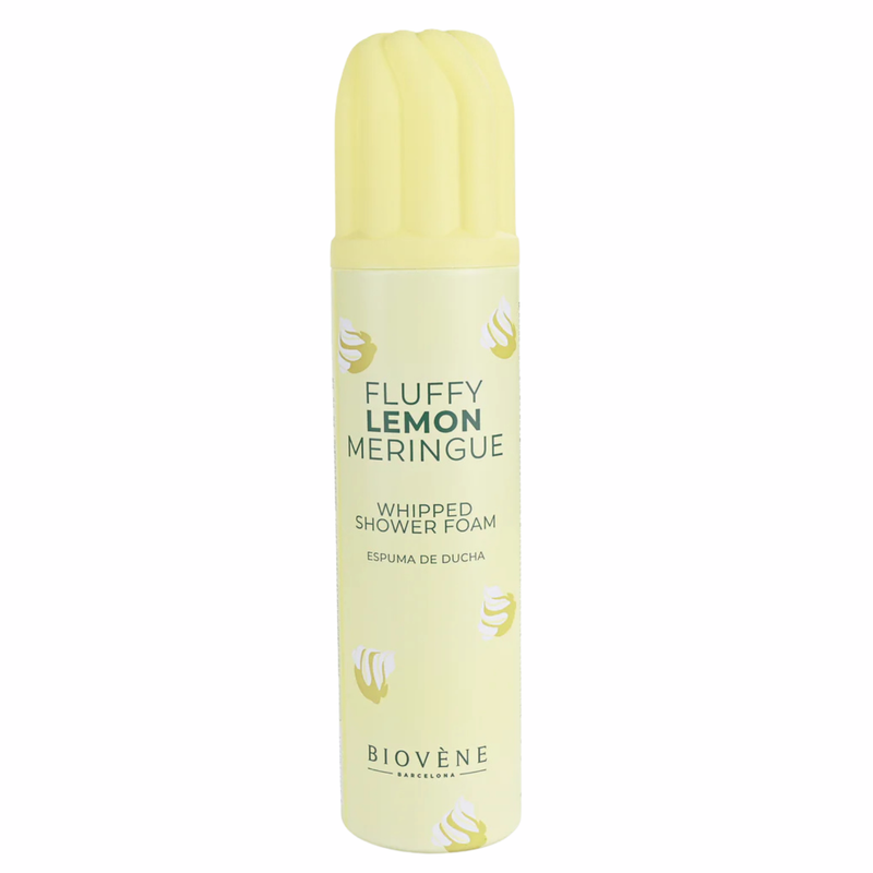 Biovene Fluffy Lemon Meringue Whipped Shower Foam