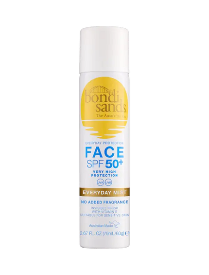 Bondi Sands Everyday Face Mist SPF50+ Fragrance Free