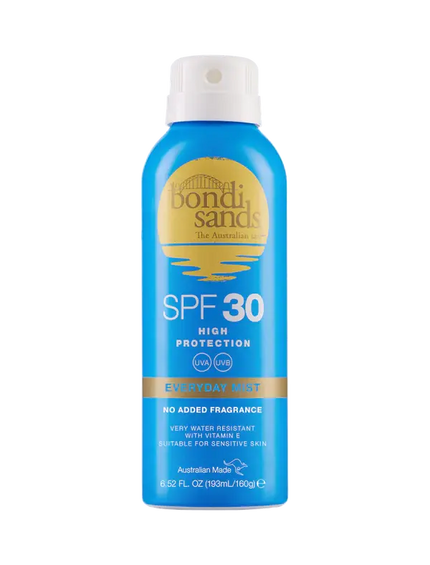 Bondi Sands Everyday Mist Spray SPF30 Fragrance Free