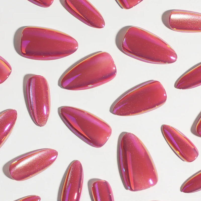 Bonmuz Press-On Nails Glassmelt