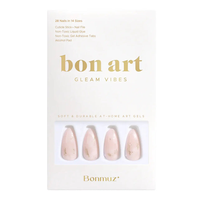 Bonmuz Press-On Nails Hushed Shimmer