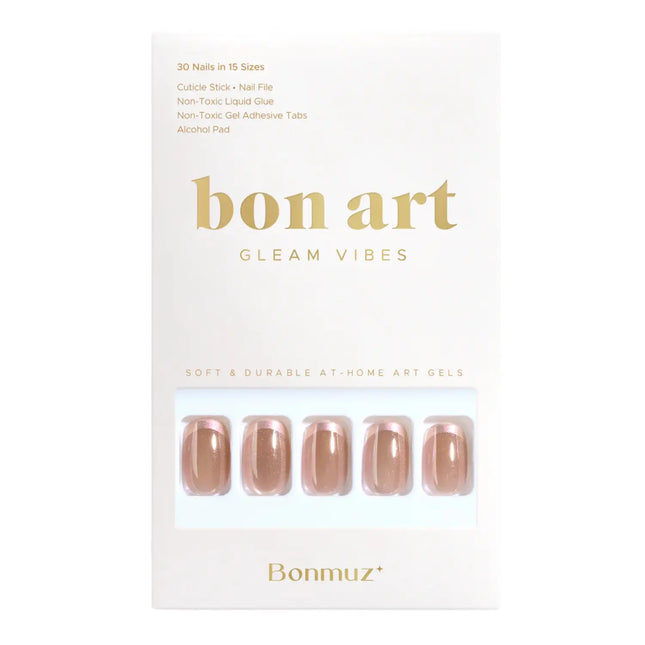 Bonmuz Press-On Nails Prism Quartz