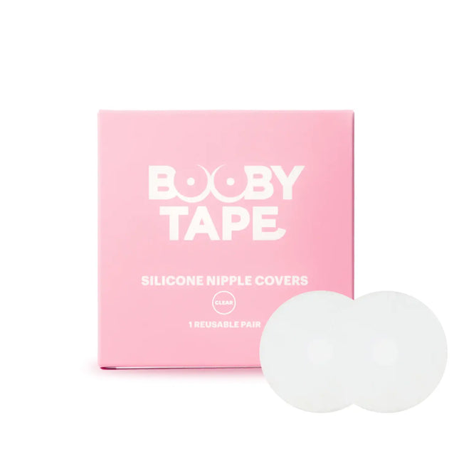 Booby Tape Silicone Nipple Covers Clear