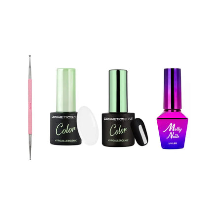 Boozyshop Ghost Nail Art Set