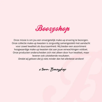 Boozyshop Pink & Rose Gold Angle Shader Brush