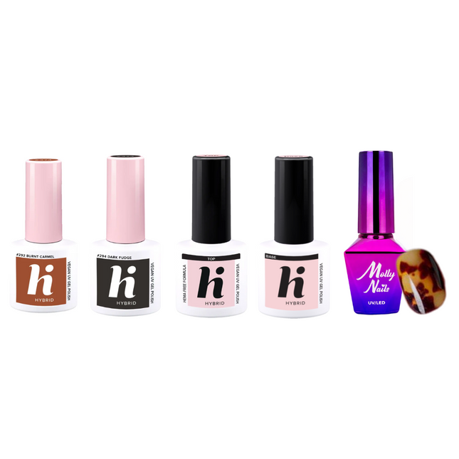 Boozyshop Tortoise Nails Set