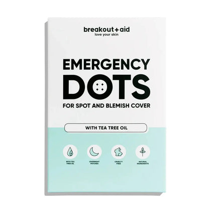 BreakoutAid Emergency Dots For Spots and Blemishes Tea Tree Oil