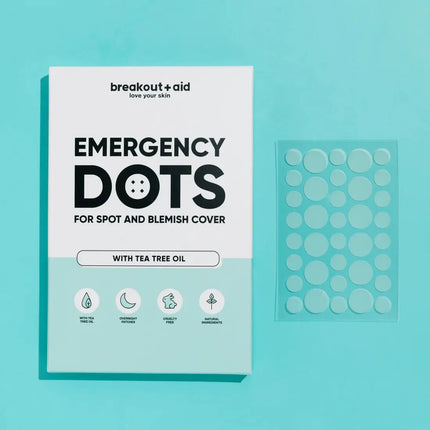BreakoutAid Emergency Dots For Spots and Blemishes Tea Tree Oil