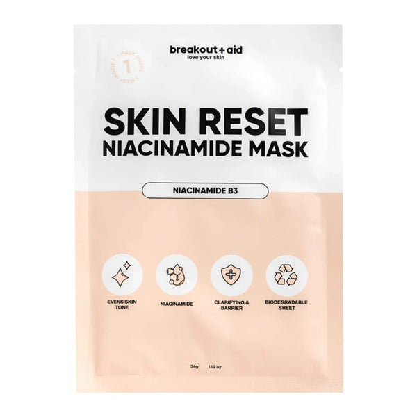 BreakoutAid Skin Reset Niacinamide Mask