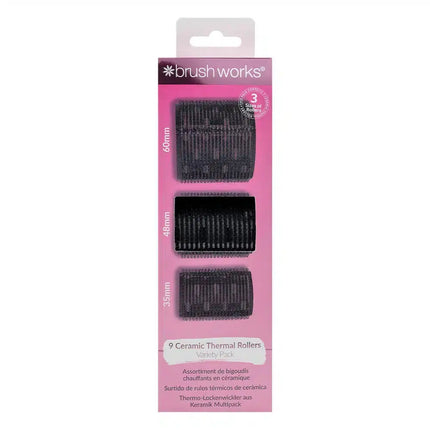 Brushworks Ceramic Thermal Rollers Variety Pack