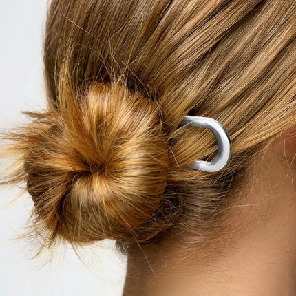 Brushworks French Hair Pin Duo Gold & Silver