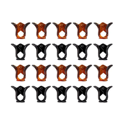 Brushworks Mini Claw Clips 20 Pack