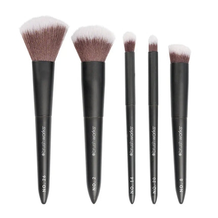Brushworks On-The-Go Travel Makeup Brush Set