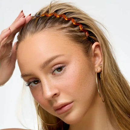 Brushworks Zig Zag Headband Set