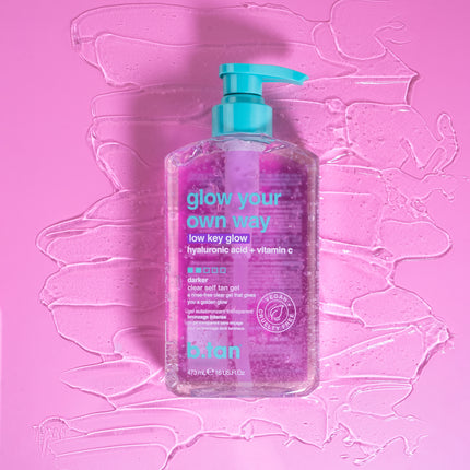 B.tan Glow Your Own Way Low Key Glow Self Tan Gel