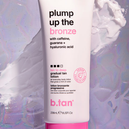 B.tan Plump Up The Bronze Tan To Deep Everyday Glow Lotion